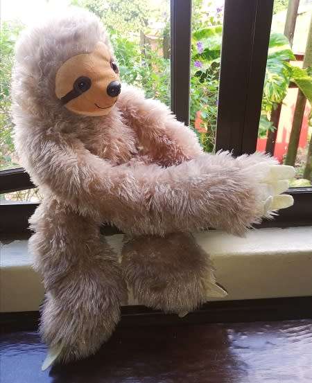 Sloth Business!  Crusty the Super Soft Sloth!  58cm.
