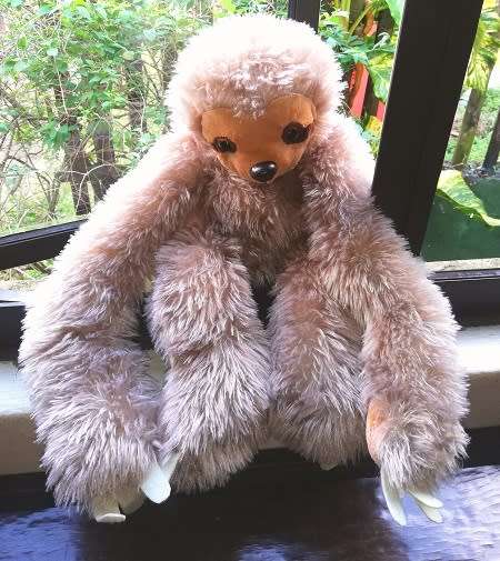 Sloth Business!  Crusty the Super Soft Sloth!  58cm.