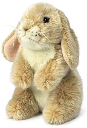 Anna Club Plush Standing Cream Bunny Soft Toy - 18cm.