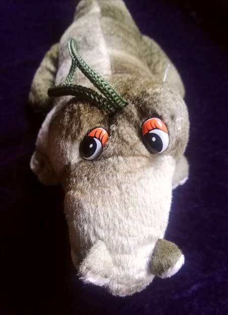 Cute Crocodile.  Small, plush soft toy!