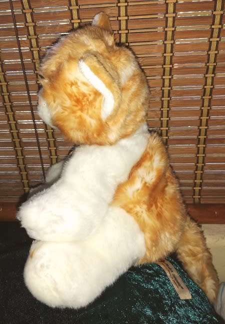 Beautiful, Ginger Cat.  "Plush & Company".  Floppy and Cute Soft Toy!  Great Price!