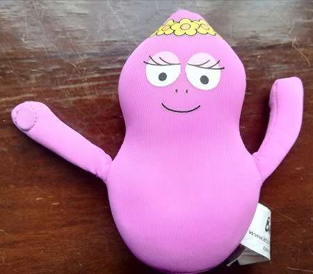 Rare Barbabelle Plush Soft Toy with Magnets.  13cm.