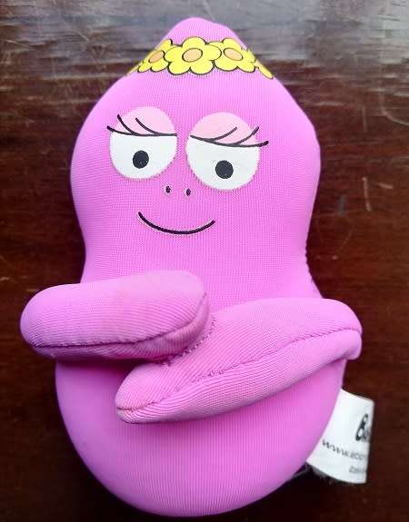 Rare Barbabelle Plush Soft Toy with Magnets.  13cm.
