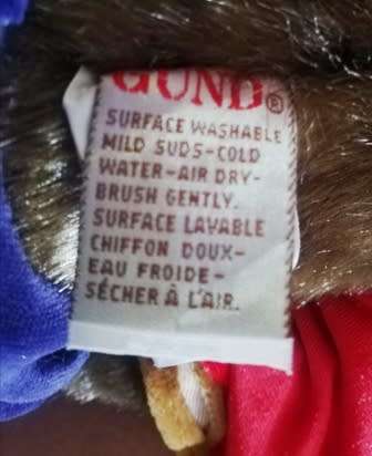 GUND / EATONS Limited Edition 1999 Woodland, Nutcracker Bear. 40cm.