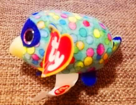 TY's Rugger the Raccoon. McDonald`s Happy Meal Teeny Beanie Boos Soft Toy.