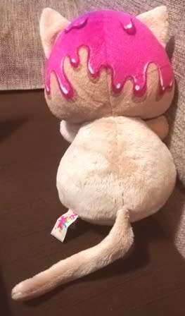 NICI Sirup `Cat Maffle` Classic Plush Soft Toy. 27cm.