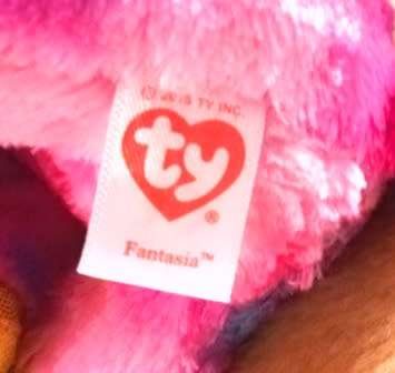 TY Inc Fantasia Beanie Boo Plush Unicorn.  Cheap!  18cm.