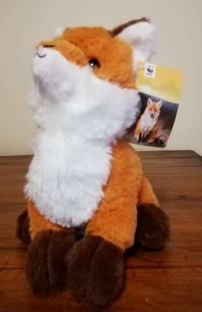 Beautiful Genuine "WWF" Fox plush soft toy! 25cm.