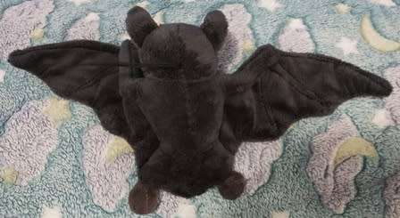 Gomez the Bat plush, soft toy. 18cm.