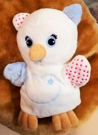 Baby`s first hand puppet with squeaky and crackling sounds! 24cm.