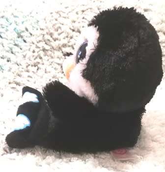 TY Peek A Boo. Penni Penguin. Cell Phone Holder and Screen Cleaner.