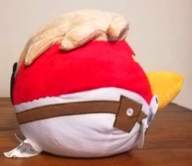 Angry Birds Star Wars. Luke Skywalker. Original product of Rovio. Soft plush toy. 20cm.