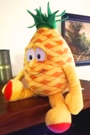 Goodness Gang the Body Squad. Pio the Pineapple. Soft Plush Toy. 30cm.