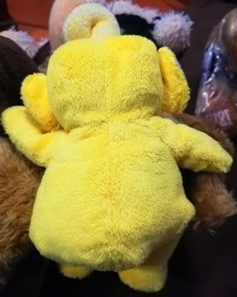 RARE Laa-Laa Teletubby Baby Rattle! 18cm. Great Price!