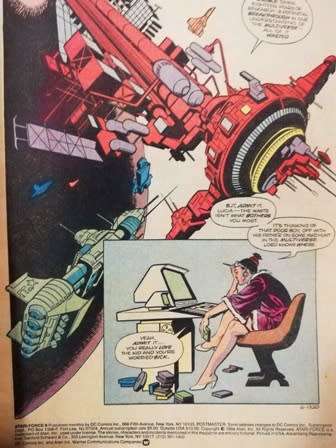 Rare DC Comic. Atari Force.  Sept 84. No 9. Shadows of the Past!