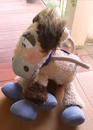 Vintage Diddl Galupy Horse Depesche. Great little handbag and toy! 35cm.