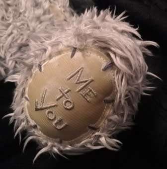 Tatty Teddy Handmade with Love from `Me to You`.  30cm.