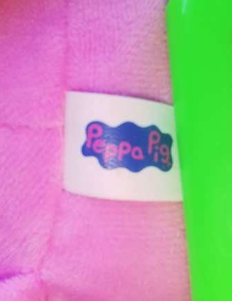 A beautiful Peppa Pig. Large plush soft toy. 33cm.  Special price!