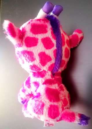 Collectable TY Beanie Boo Plush Giraffe named Twigs. 18cm.
