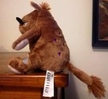 The Gruffalo. Plush soft toy. 15cm. Good as new!