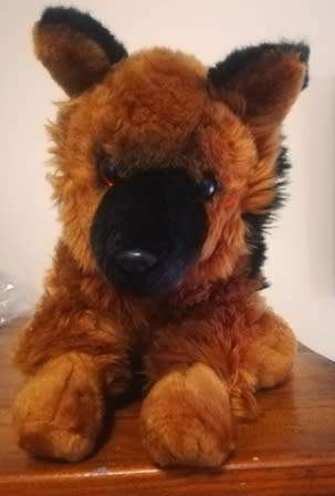 Barkley the Beautiful German Shepard plush soft toy. 25cm. Great price!