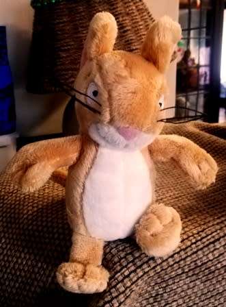 The Gruffalo Mouse Plush soft toy. 16cm. Good as new!
