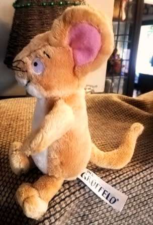 The Gruffalo Mouse Plush soft toy. 16cm. Good as new!