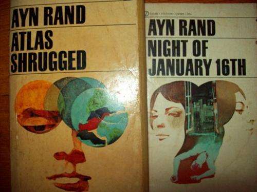 2 Books!! Atlas Shrugged and Night of January the 16th - Ayn Rand