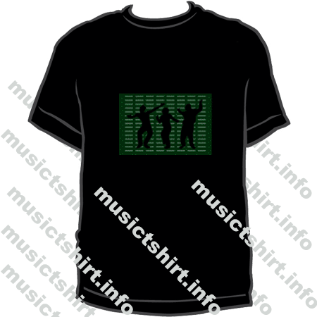 **WOW* NIGHT CLUB*DISCO*PARTY*--PARTNER, FASHION SOUND Activated T Shirt --FREE SHIPPING