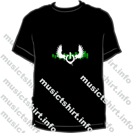 **WOW* NIGHT CLUB*DISCO*PARTY*--PARTNER, FASHION SOUND Activated T Shirt--FREE SHIPPING