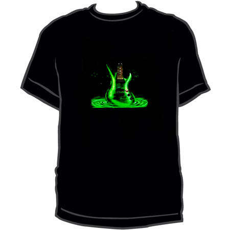 **WOW* NIGHT CLUB*DISCO*PARTY*--PARTNER, FASHION SOUND Activated T Shirt--FREE SHIPPING A10