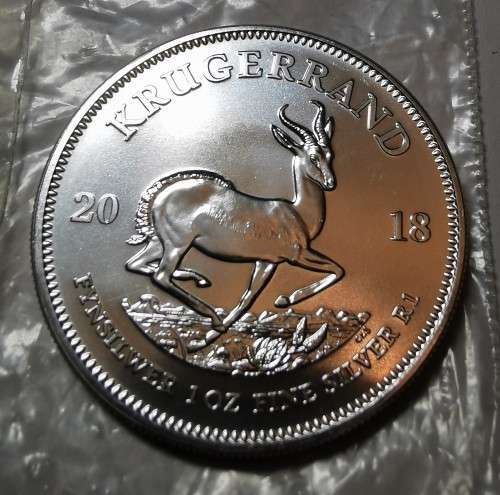 2018 Silver Krugerrand 1Oz Bullion Coins