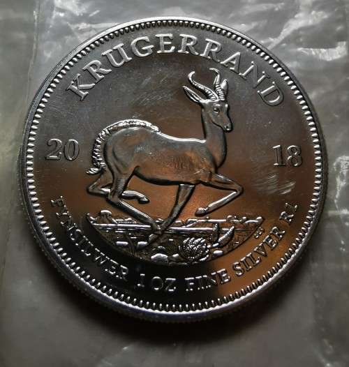 2018 Silver Krugerrand 1Oz Bullion Coins