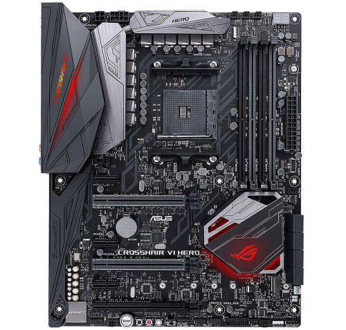 ASUS ROG Crosshair VI Hero AM4 AMD X370 SATA 6Gb/s USB 3.1 USB 3.0 ATX AMD Motherboard / Support DDR