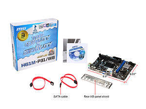 Intel i 3 3220 plus MSI H61M-P31/W8 LGA 1155 Intel H61 Micro ATX Intel