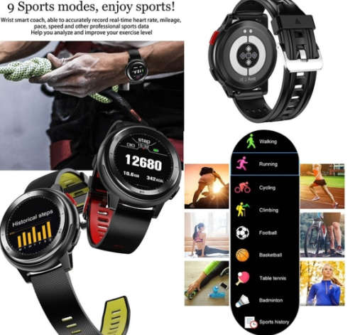 GT106 NEW HD STYLISH ANDROID&IOS SMARTWATCH BARGAIN !!45MM SIZE. IP68 WATERPROOF,WEEKEND SPECIAL!!