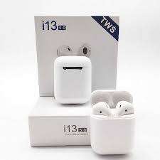 I13 TWS WIRELESS EARPHONES(AIRPOD REPLICA) BLUETOOTH V5 NEW#FRIDAY SALE!!(ORIGINAL TWS BLUE BOX)