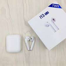 I13 TWS WIRELESS EARPHONES(AIRPOD REPLICA) BLUETOOTH V5 NEW#FRIDAY SALE!!(ORIGINAL TWS BLUE BOX)