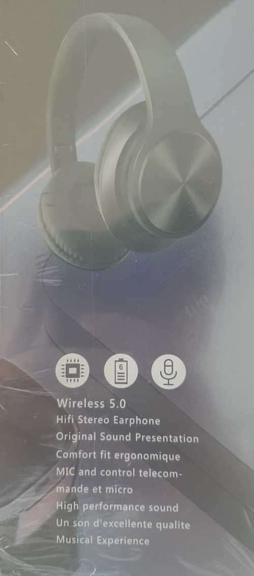 WIRELESS BLUETOOTH V5 HEADPHONES!!4D STERIO SOUND.#NEW ARRIVAL .JUST LANDED!!BUILT IN MICROPHONE!!
