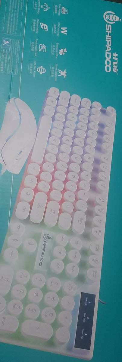 GAMING BACKLIT KEYBOARD&MOUSE KIT#GAMER #PC(SEE DESCRIPTION)