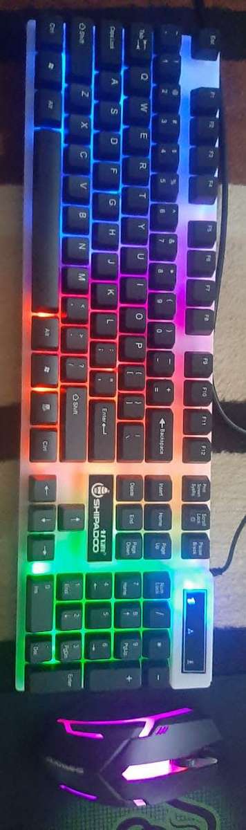 MASTER-D500 KEYBOARD AND MOUSE BACKLIT GAMING/OFFICE KIT#SPECIAL IMPORT(SEE DESCRIPTION)