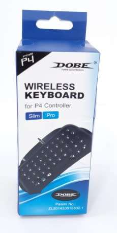 PS4 WIRELESS KEYBOARD(FOR PLAYSTATION 4 CONTROLLER)  (SEE DESCRIPTION!!)