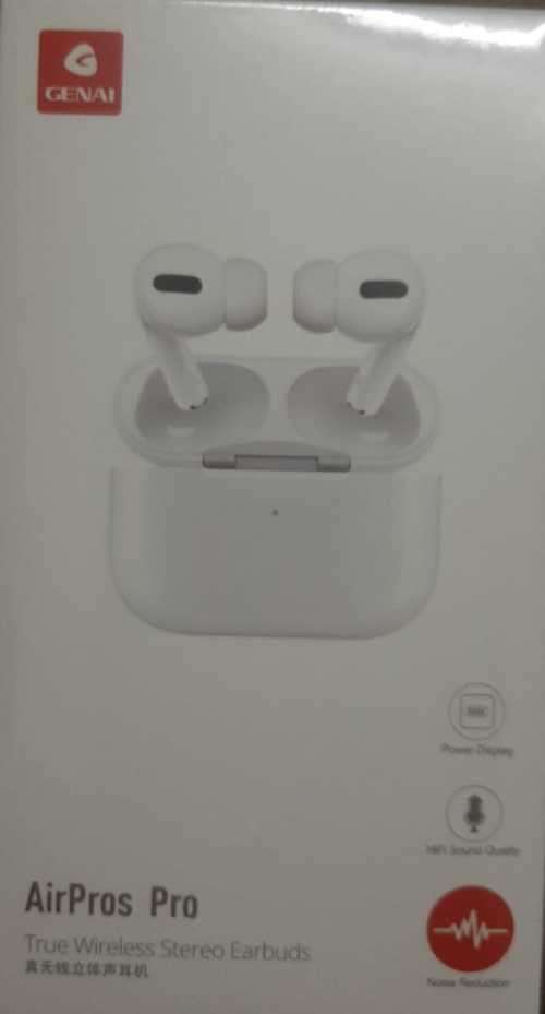 AIRPRO PRO EARBUDS #SPECIAL IMPORT (SEE DESCRIPTION) GENAI, WORKS WITH IOS, ANDROID AND WINDOWS