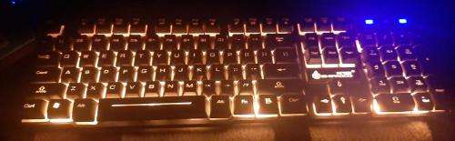 K600- BACKLIT KEYBOARD #SPECIALIMPORT, 104 KEY HIGH QUALITY FOR GAMING OR HOME OFFICE !!