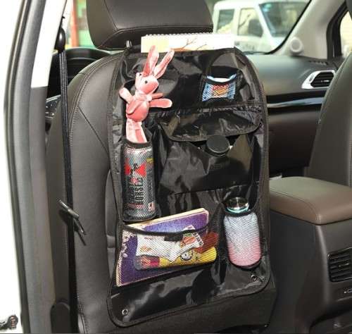 LUXUARY DURABLE BACKSEAT CAR GOODS ORGINISER(KEEP YOUR CAR CLEAN AND ORGINISER ALWAYS)