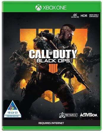CALL OF DUTY BLACK OPS 4 XBOX ONE (LIKE NEW DISK WITH NO SCRATCHES)