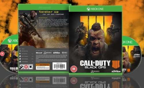 CALL OF DUTY BLACK OPS 4 XBOX ONE (LIKE NEW DISK WITH NO SCRATCHES)