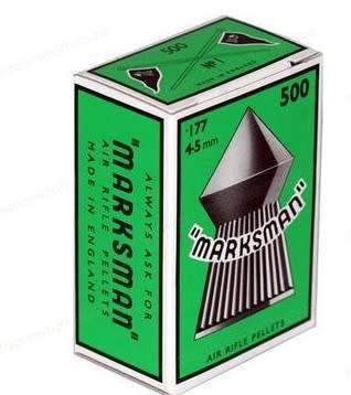 MARKSMAN 500PS 4.5MM POINTED PELLETS -