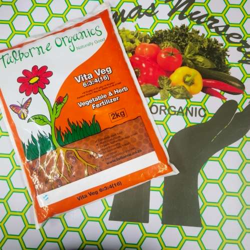 Talborne Vita Veg Organic 6:3:4 (16) 2kg
