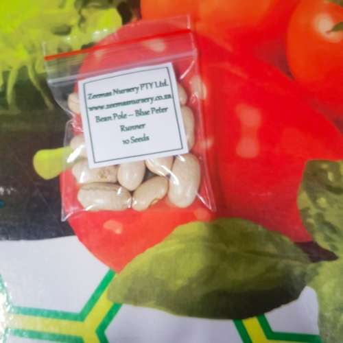 Bean Pole Blue Peter Runner (10 Seeds)